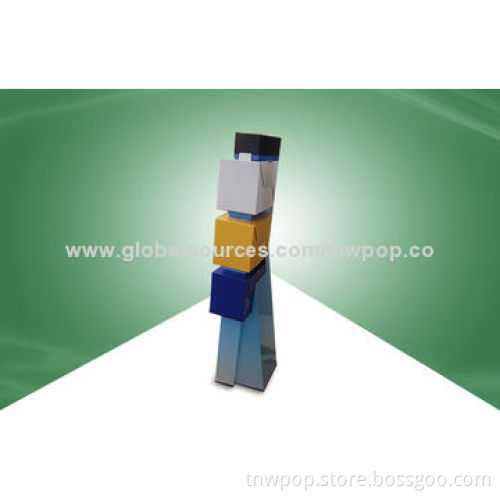 POP floor displays, stable and strong, suitable for cosmetic product such as Netrogena